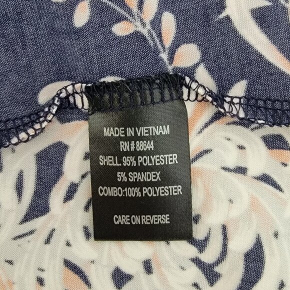 A-Line Ruffled Sleeve Floral Dress Size L - Picture 10 of 10